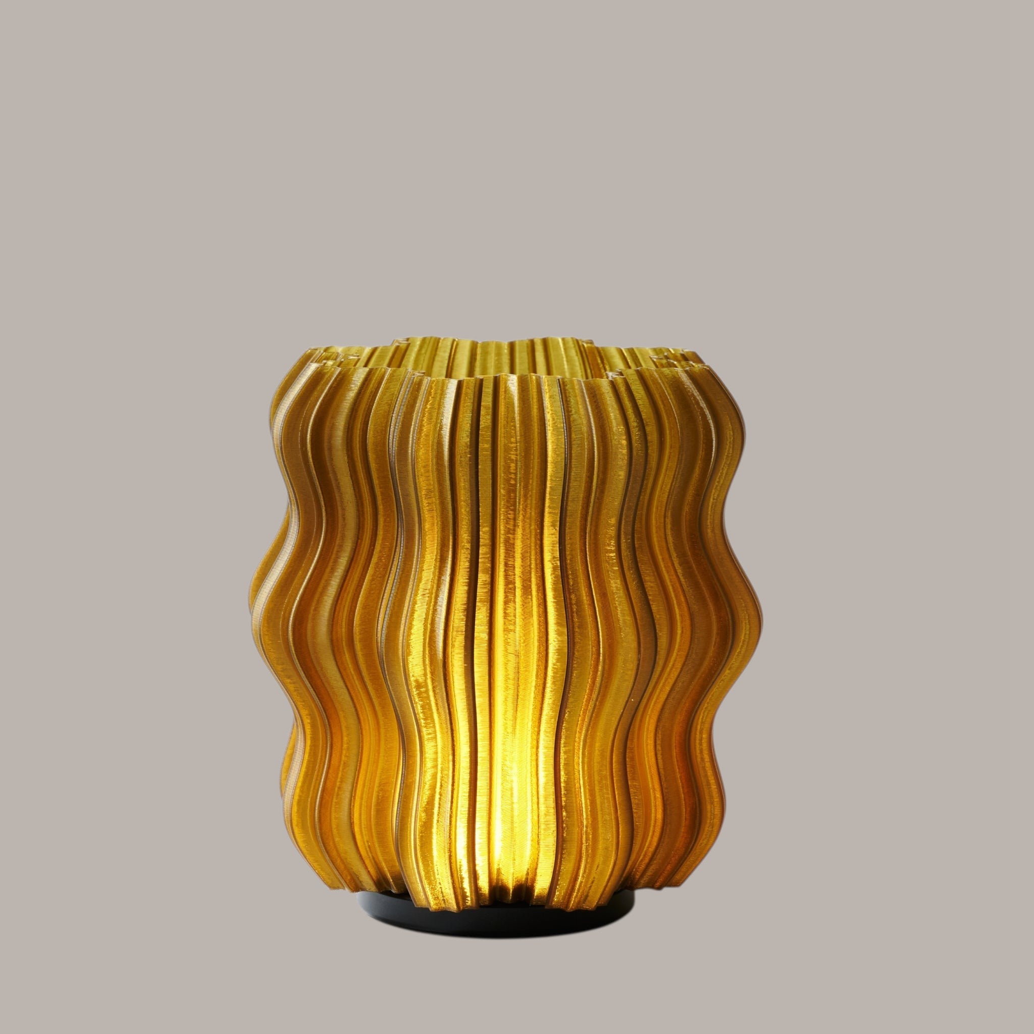 Cordless Mini Wavy Lamp
