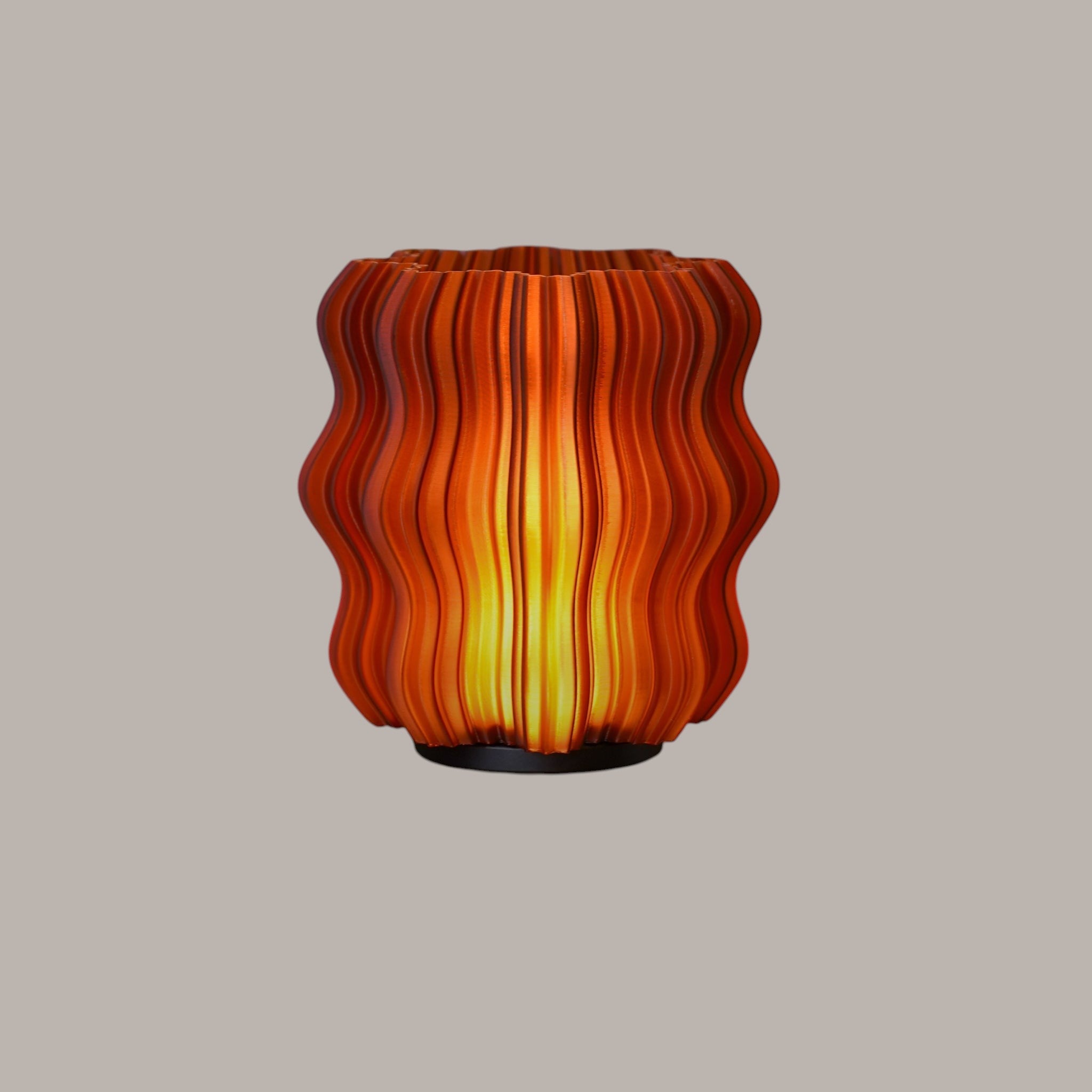 Cordless Mini Wavy Lamp