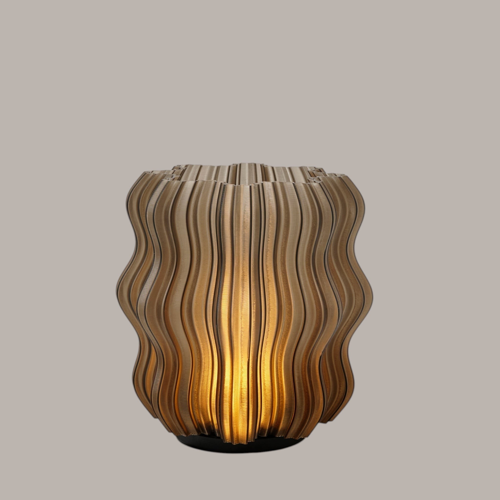 Cordless Mini Wavy Lamp